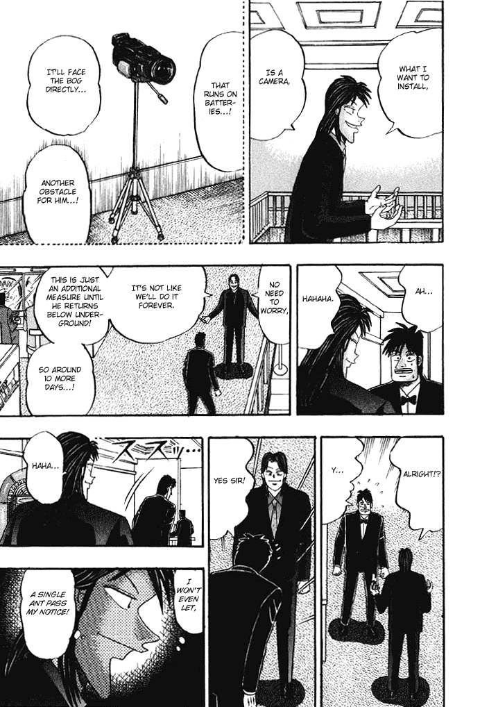 Gambling Heathen Kaiji - Kaiji Part 2 Chapter 74 page 13 - Chapter 74: Alarm