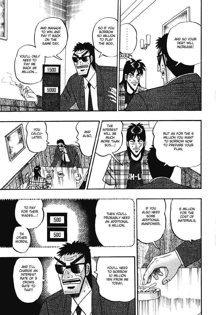 Gambling Heathen Kaiji - Kaiji Part 2 Chapter 77 page 15 - Chapter 77: Revolt