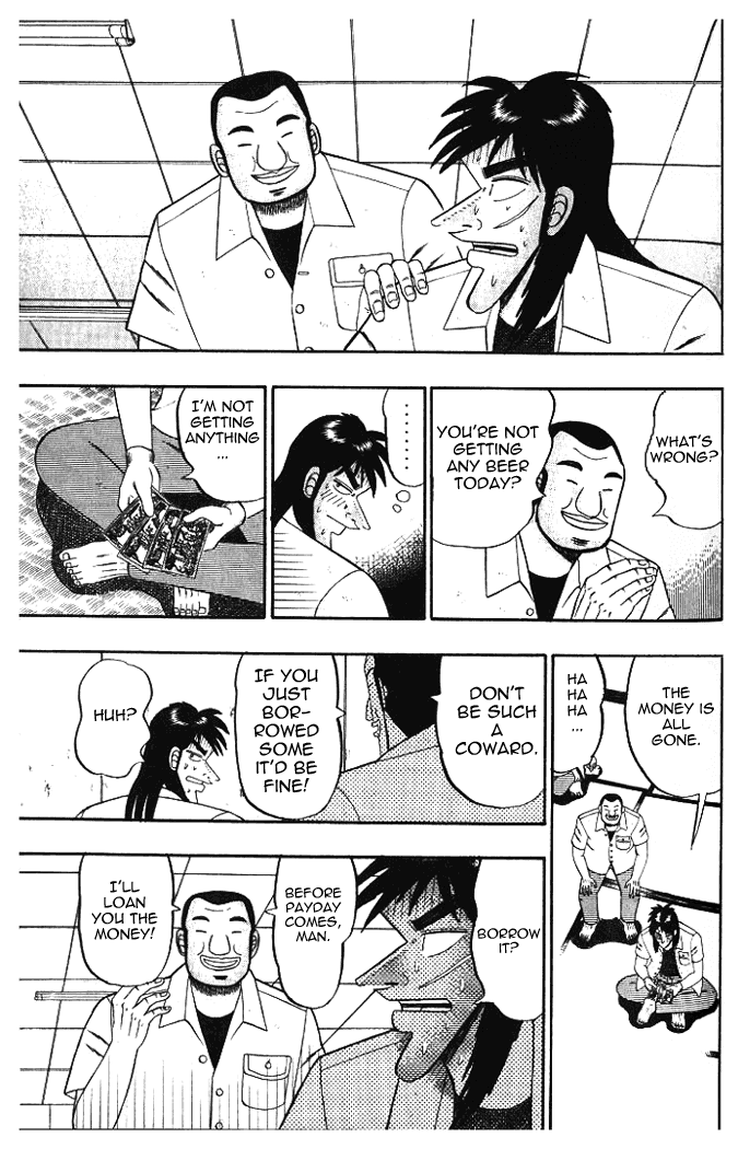 Gambling Heathen Kaiji - Kaiji Part 2 Chapter 8 page 13 - Chapter 8: Breakdown