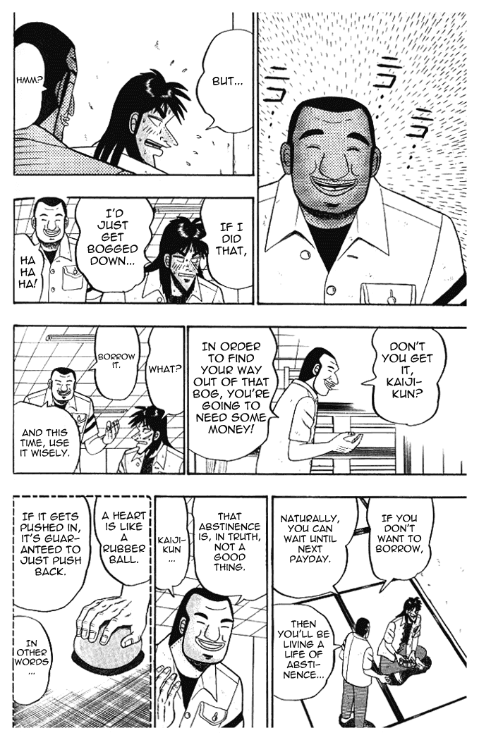 Gambling Heathen Kaiji - Kaiji Part 2 Chapter 8 page 14 - Chapter 8: Breakdown