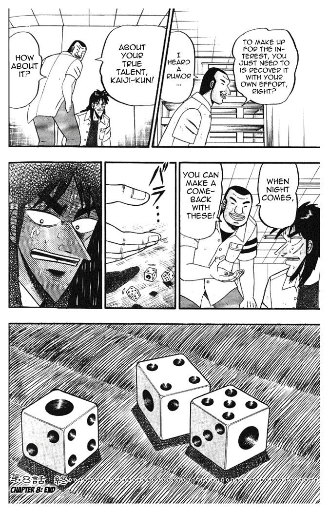 Gambling Heathen Kaiji - Kaiji Part 2 Chapter 8 page 16 - Chapter 8: Breakdown