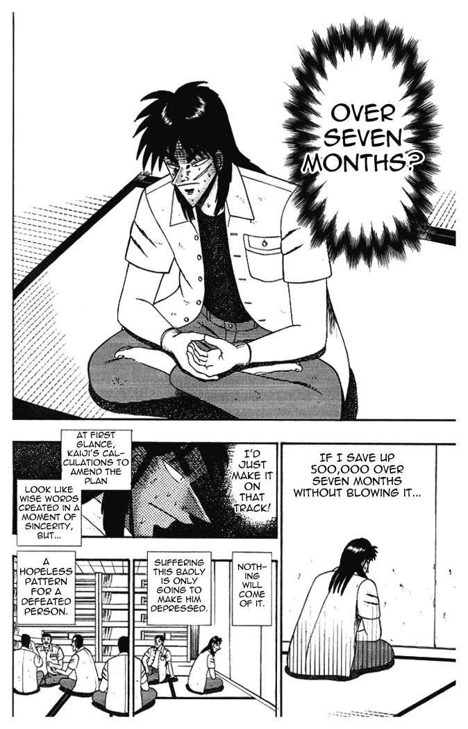 Gambling Heathen Kaiji - Kaiji Part 2 Chapter 8 page 8 - Chapter 8: Breakdown