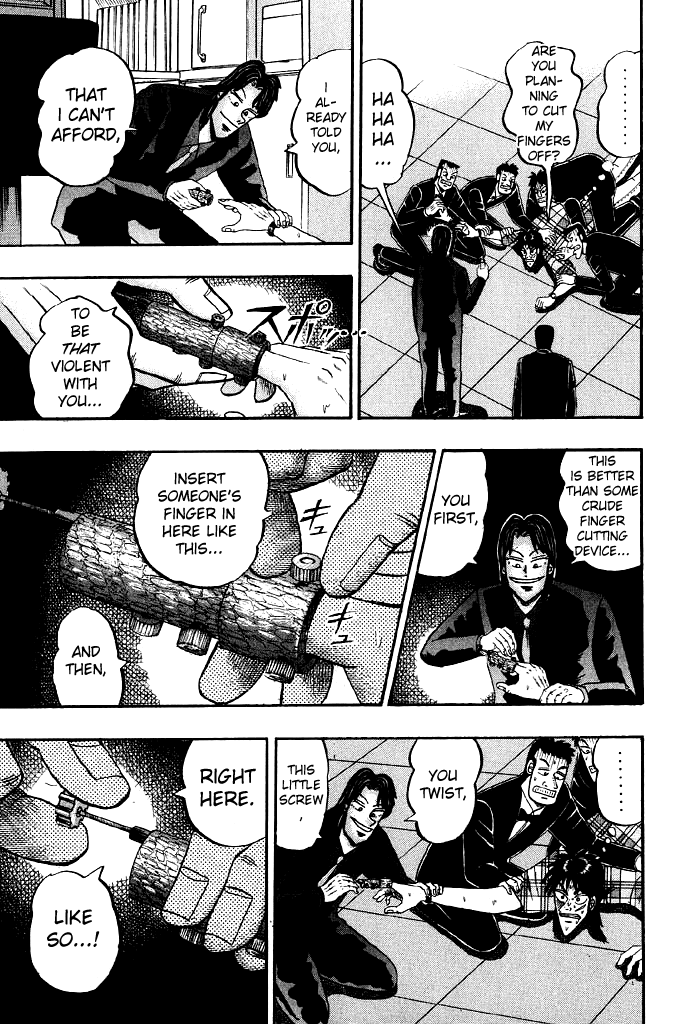 Gambling Heathen Kaiji - Kaiji Part 2 Chapter 81 page 17 - Chapter 81: Discernment