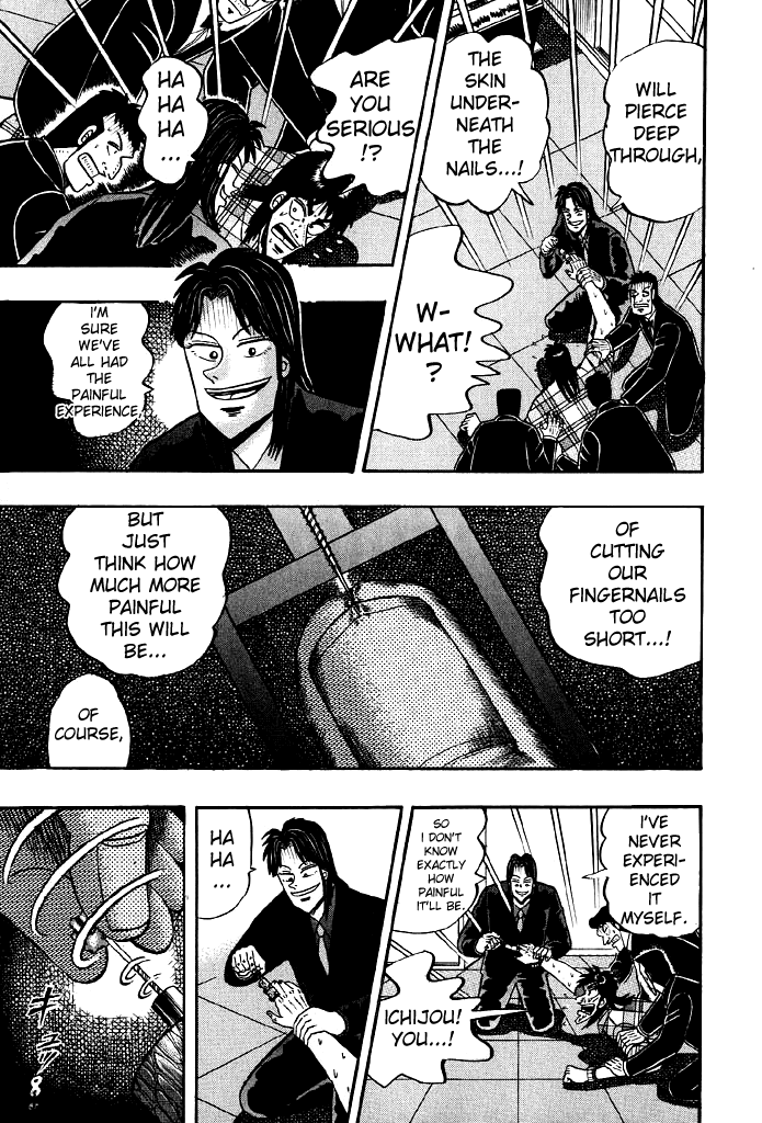Gambling Heathen Kaiji - Kaiji Part 2 Chapter 81 page 19 - Chapter 81: Discernment