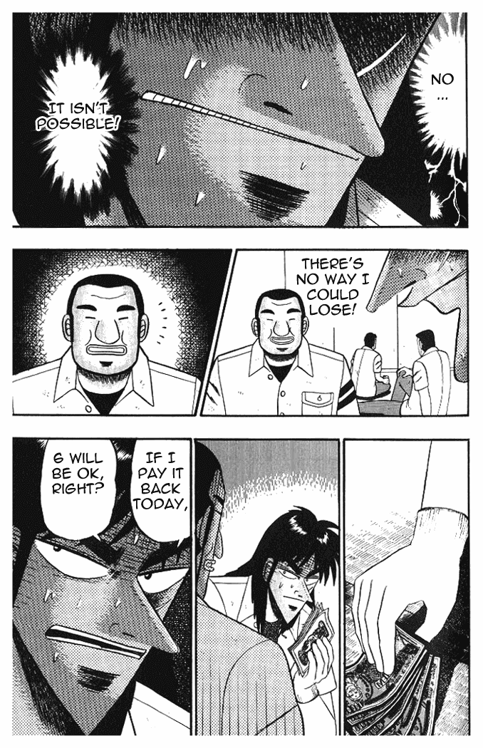 Gambling Heathen Kaiji - Kaiji Part 2 Chapter 9 page 12 - Chapter 9: Conceit