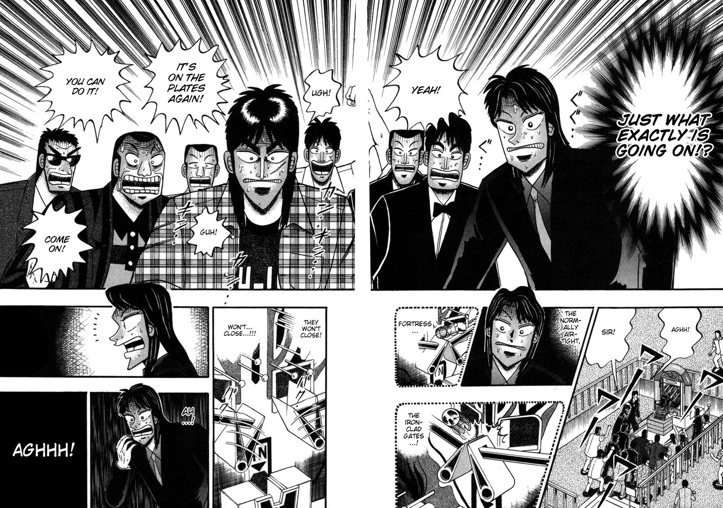 Gambling Heathen Kaiji - Kaiji Part 2 Chapter 95 page 18 - Chapter 95: Opening Gates