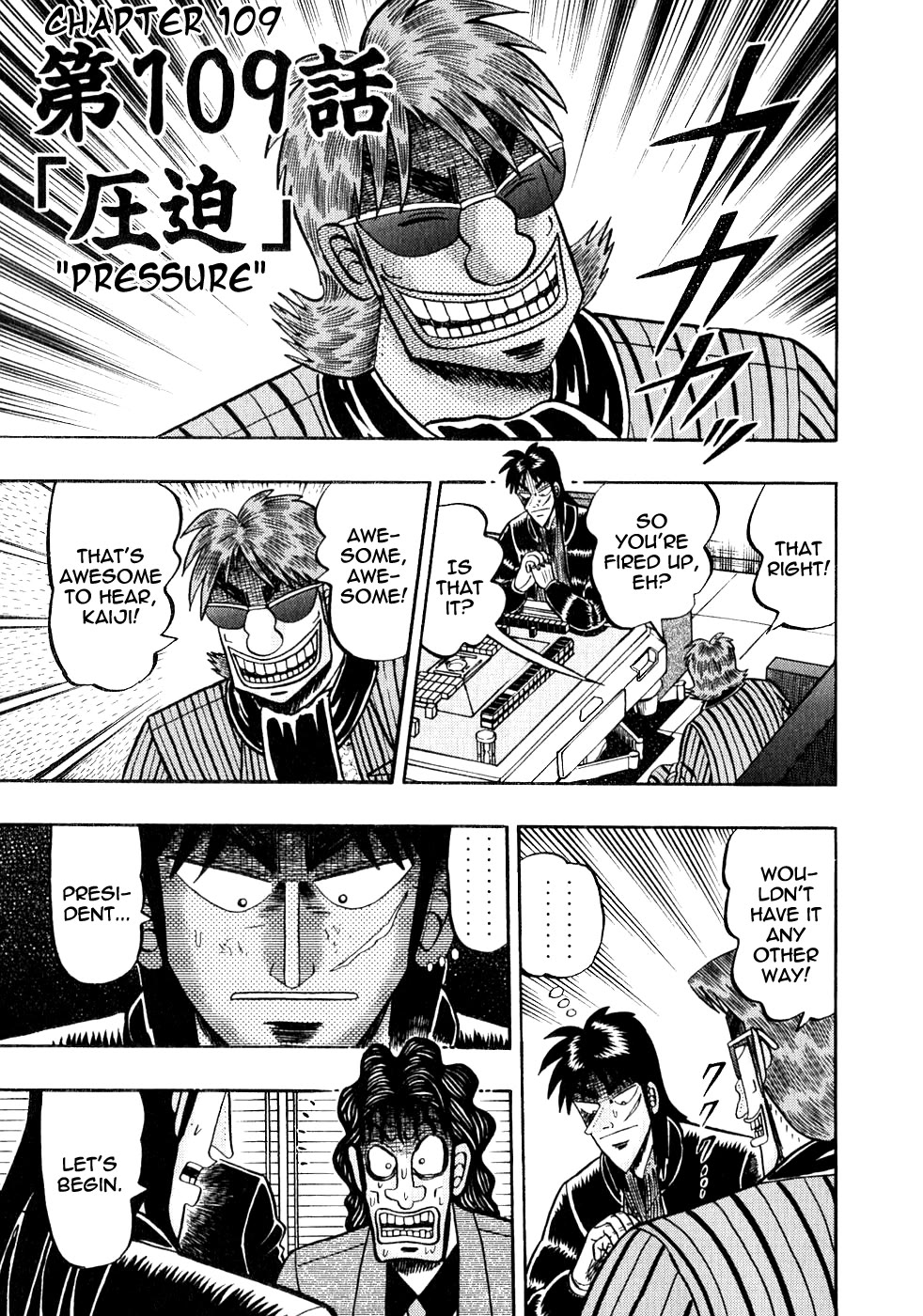 Gambling Outcast Kaiji - Kaiji Part 3 Chapter 109 page 1 - Chapter 109
