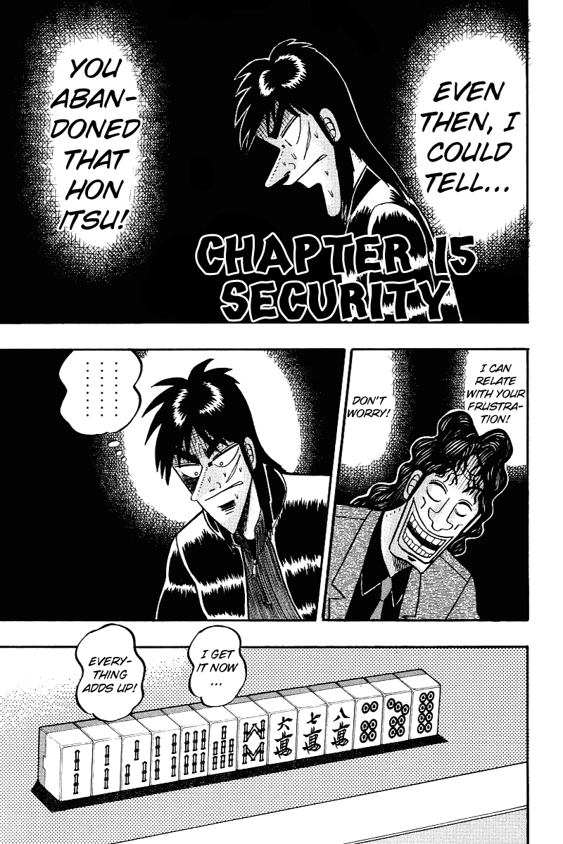 Gambling Outcast Kaiji - Kaiji Part 3 Chapter 15 page 1 - Chapter 15: Security