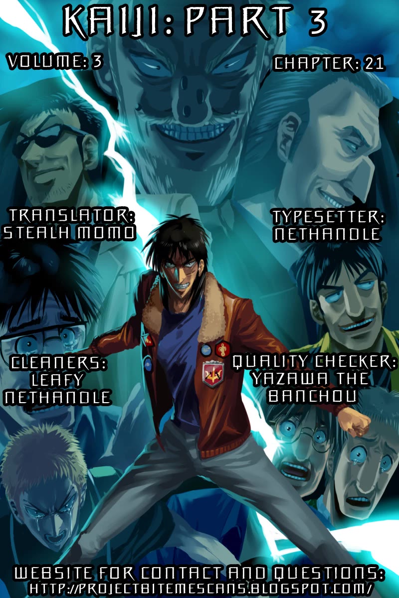 Gambling Outcast Kaiji - Kaiji Part 3 Chapter 21 page 23 - Chapter 21: Foresight