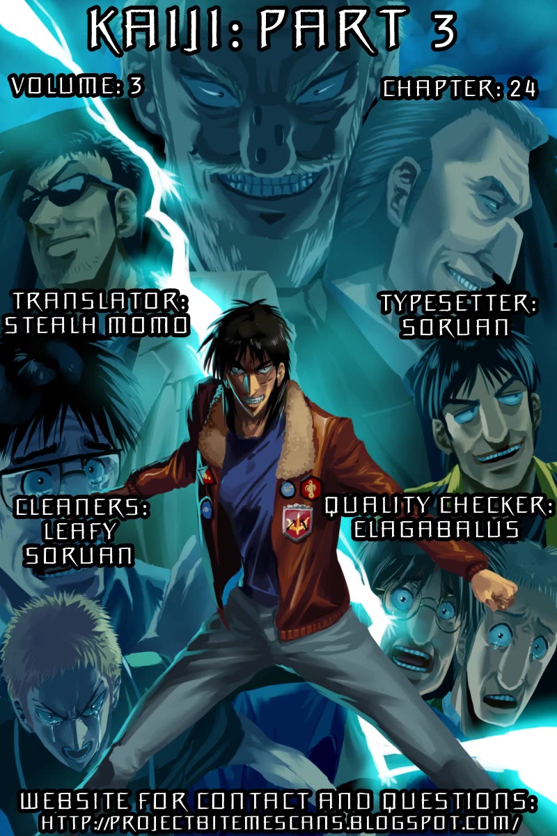 Gambling Outcast Kaiji - Kaiji Part 3 Chapter 24 page 25 - Chapter 24: Reunion