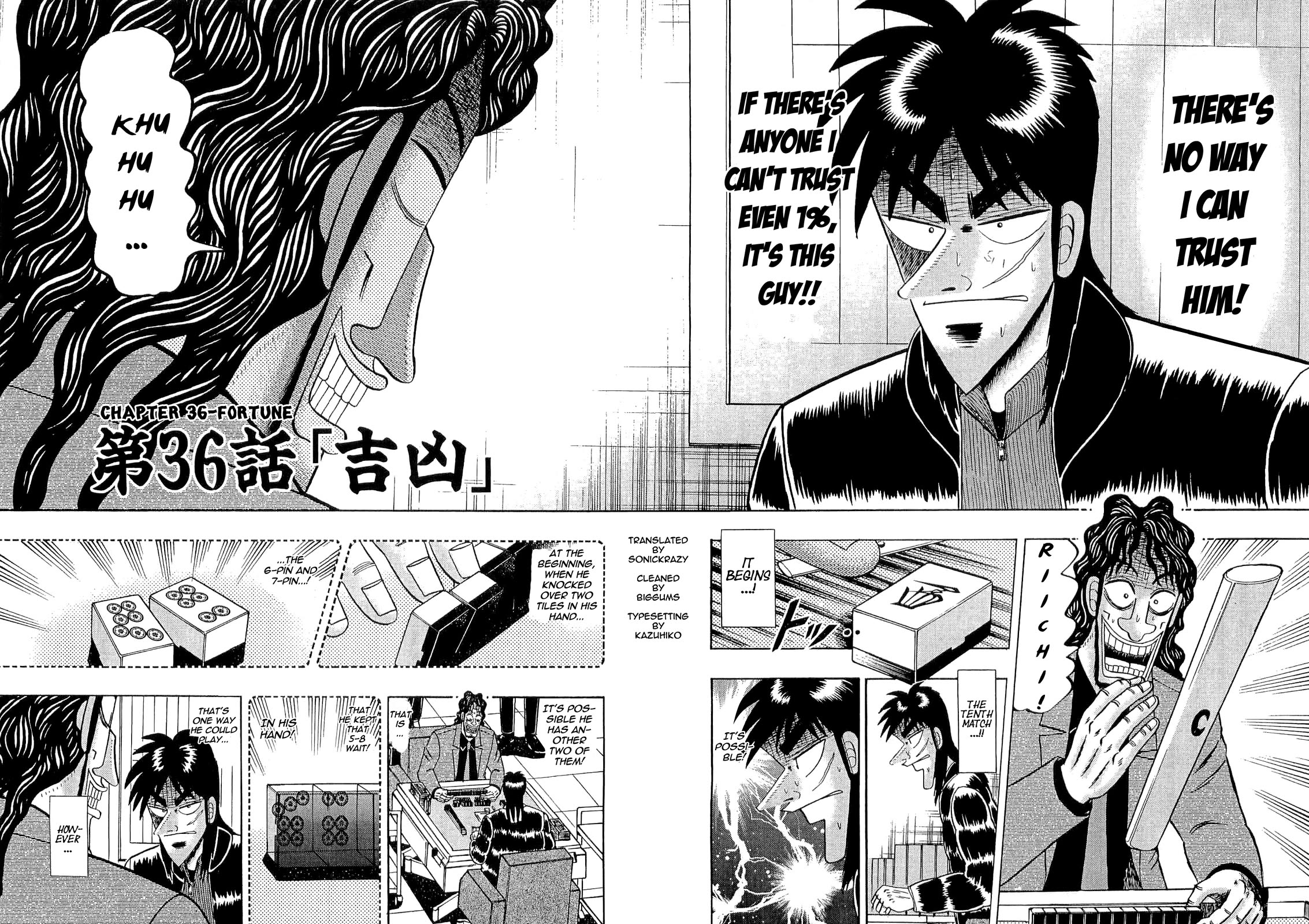 Gambling Outcast Kaiji - Kaiji Part 3 Chapter 36 page 2 - Chapter 36