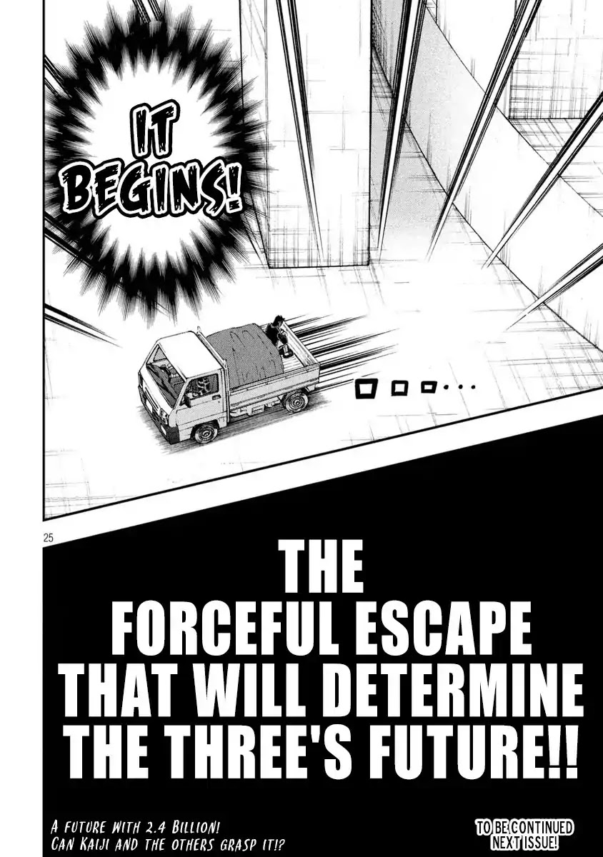Gambling Outcast Kaiji: The 2.4 Billion Escape Arc - Kaiji Part 6 Chapter 256 page 24 - Chapter 256: 2.4 Billion