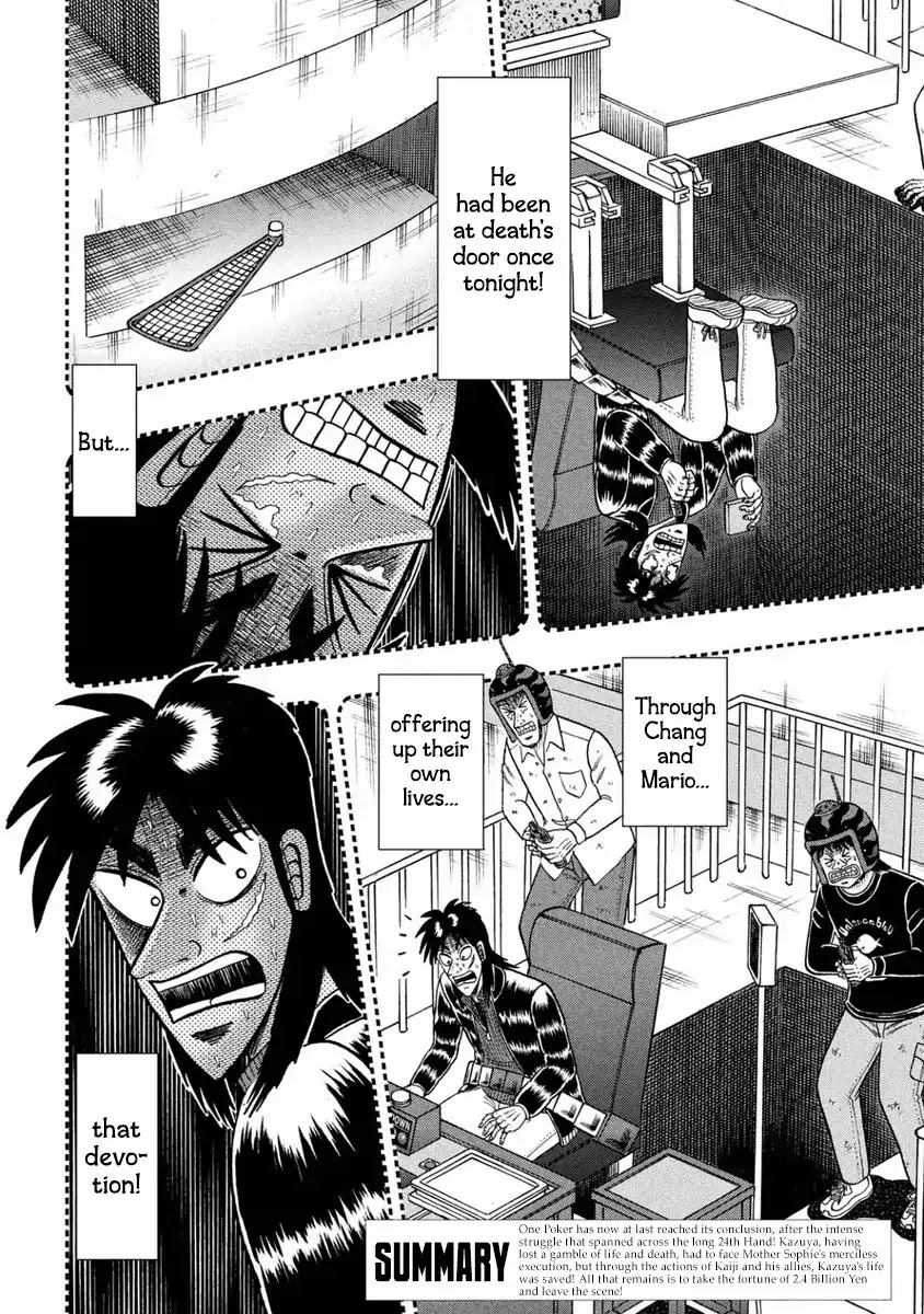 Gambling Outcast Kaiji: The 2.4 Billion Escape Arc - Kaiji Part 6 Chapter 256 page 3 - Chapter 256: 2.4 Billion