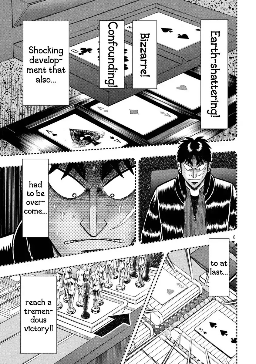 Gambling Outcast Kaiji: The 2.4 Billion Escape Arc - Kaiji Part 6 Chapter 256 page 6 - Chapter 256: 2.4 Billion