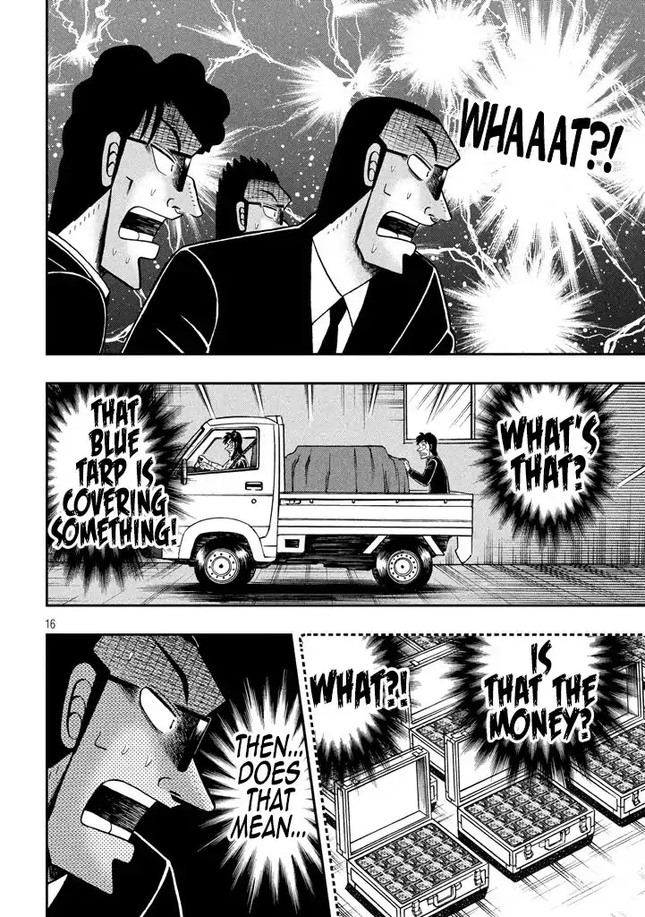 Gambling Outcast Kaiji: The 2.4 Billion Escape Arc - Kaiji Part 6 Chapter 257 page 15 - Chapter 257: Lion's Den