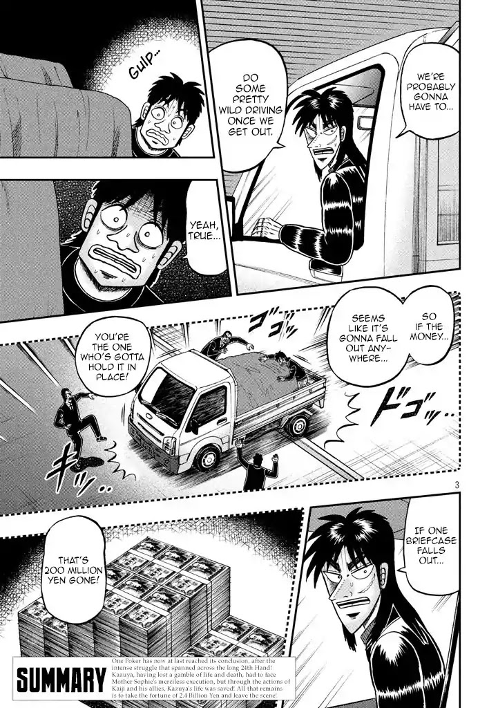 Gambling Outcast Kaiji: The 2.4 Billion Escape Arc - Kaiji Part 6 Chapter 257 page 3 - Chapter 257: Lion's Den