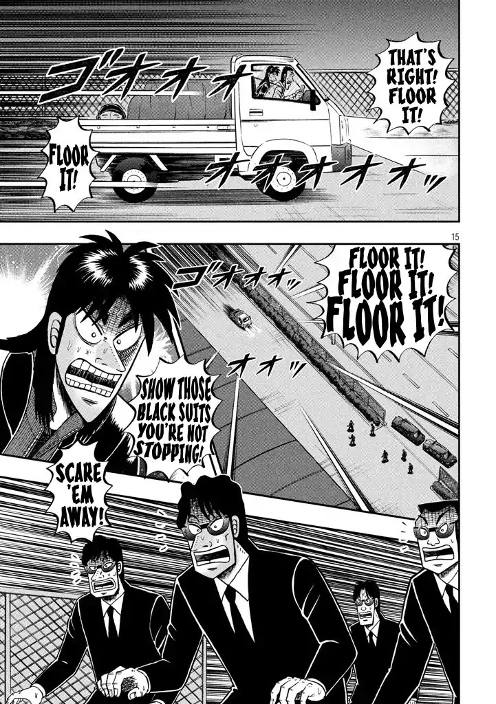 Gambling Outcast Kaiji: The 2.4 Billion Escape Arc - Kaiji Part 6 Chapter 258 page 13 - Chapter 258: Blockade
