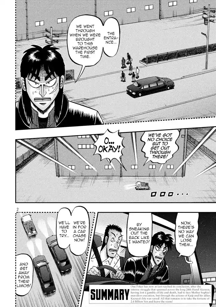 Gambling Outcast Kaiji: The 2.4 Billion Escape Arc - Kaiji Part 6 Chapter 258 page 2 - Chapter 258: Blockade