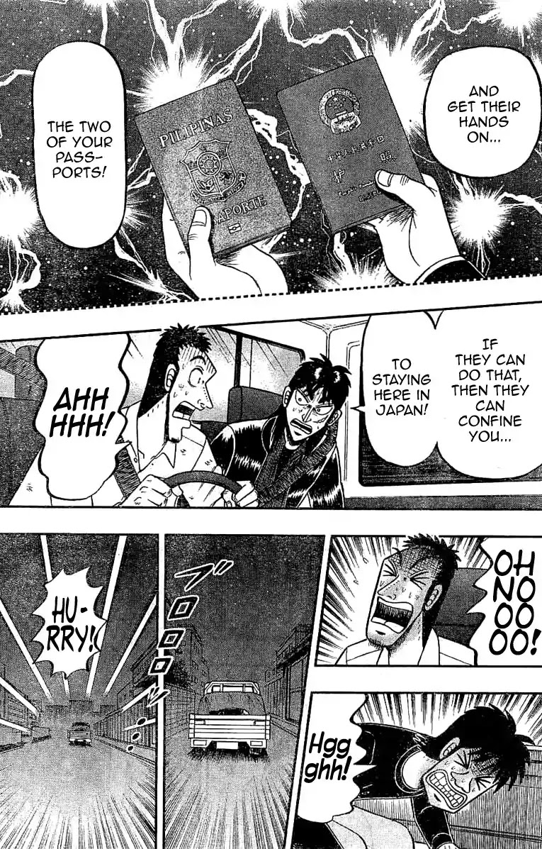 Gambling Outcast Kaiji: The 2.4 Billion Escape Arc - Kaiji Part 6 Chapter 259 page 11 - Chapter 259: Reckless Run