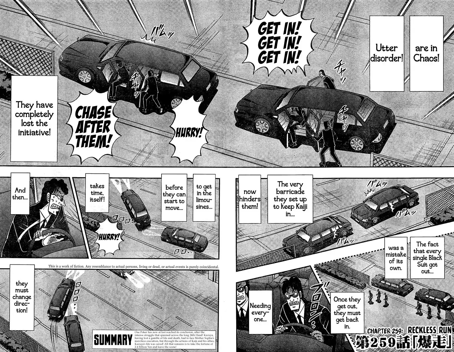 Gambling Outcast Kaiji: The 2.4 Billion Escape Arc - Kaiji Part 6 Chapter 259 page 2 - Chapter 259: Reckless Run