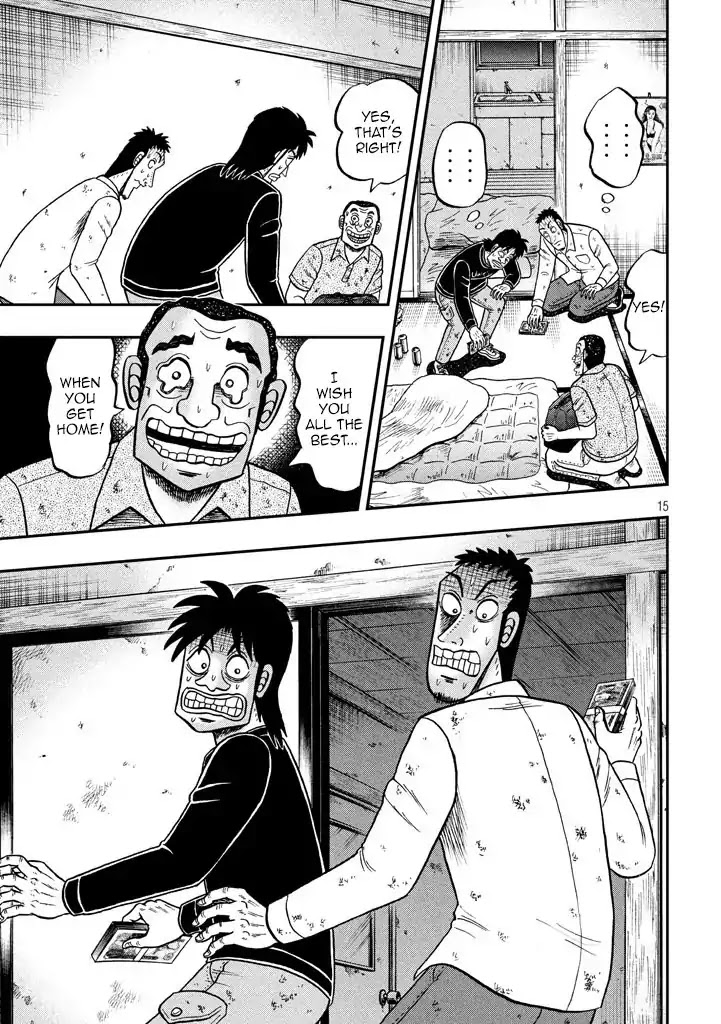 Gambling Outcast Kaiji: The 2.4 Billion Escape Arc - Kaiji Part 6 Chapter 260 page 13 - Chapter 260: Evacuate