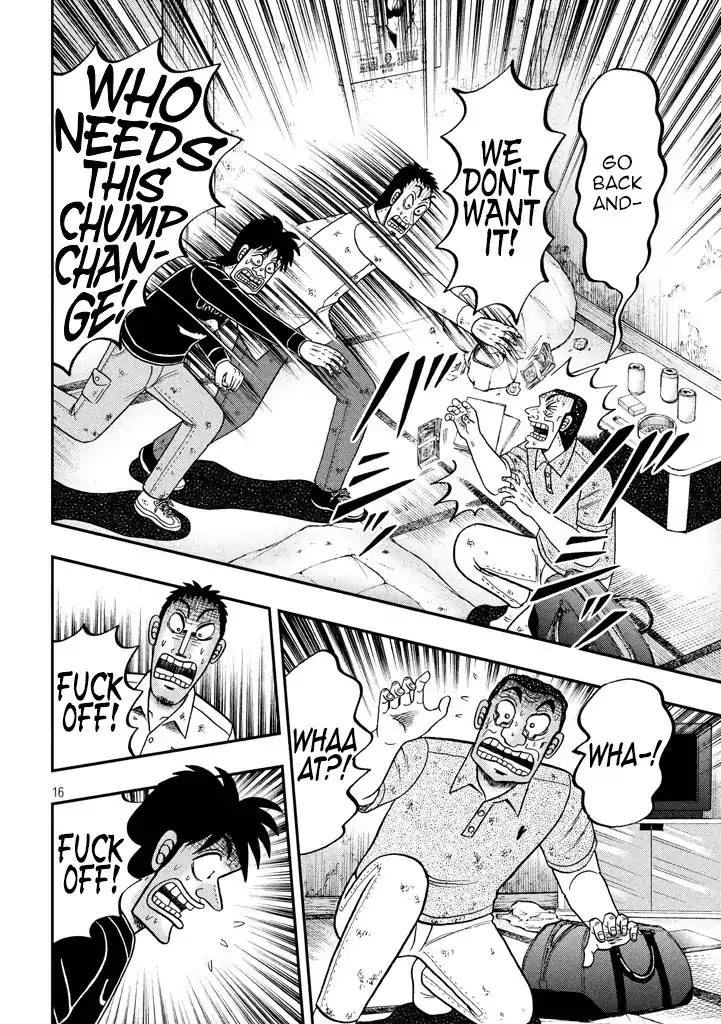 Gambling Outcast Kaiji: The 2.4 Billion Escape Arc - Kaiji Part 6 Chapter 260 page 14 - Chapter 260: Evacuate