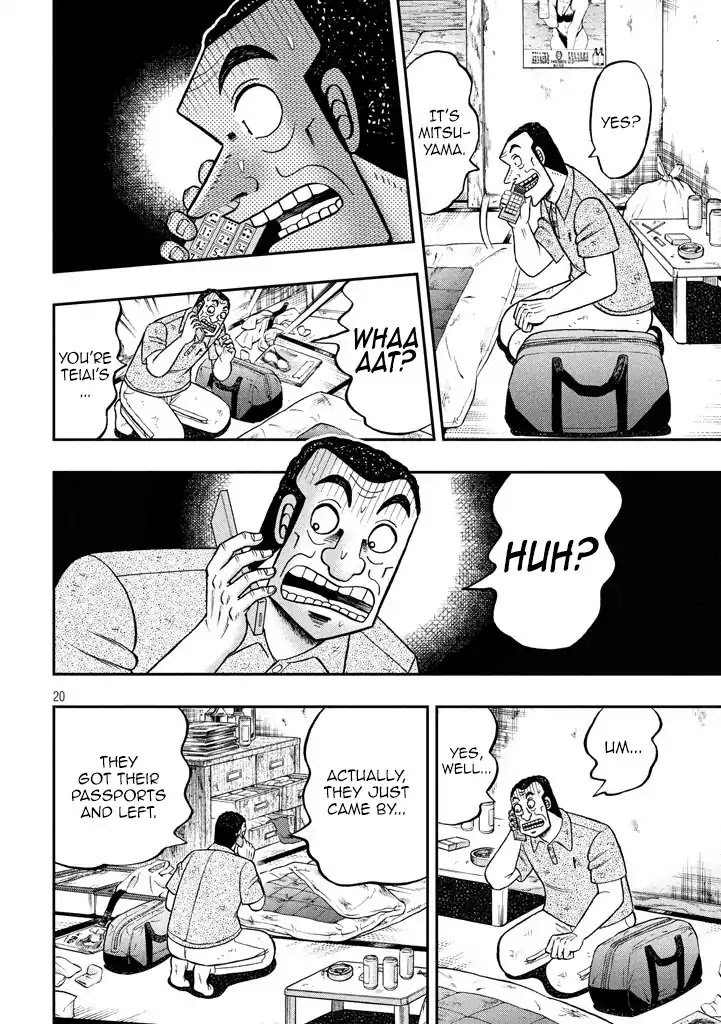 Gambling Outcast Kaiji: The 2.4 Billion Escape Arc - Kaiji Part 6 Chapter 260 page 18 - Chapter 260: Evacuate