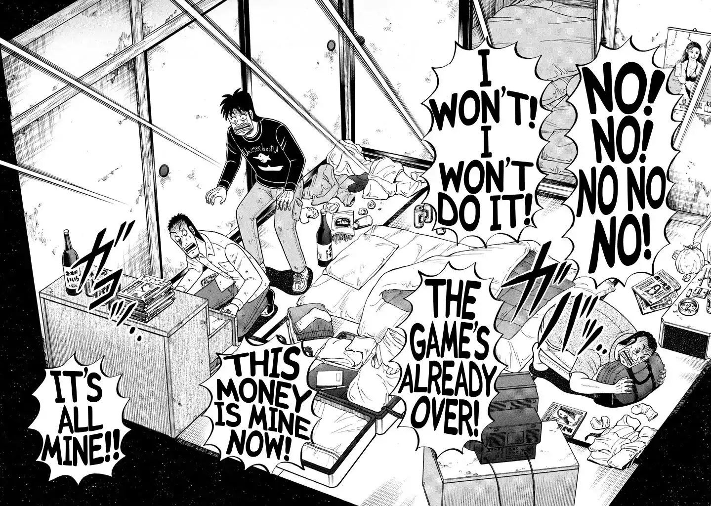 Gambling Outcast Kaiji: The 2.4 Billion Escape Arc - Kaiji Part 6 Chapter 260 page 5 - Chapter 260: Evacuate