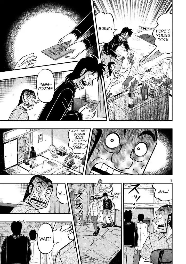 Gambling Outcast Kaiji: The 2.4 Billion Escape Arc - Kaiji Part 6 Chapter 260 page 7 - Chapter 260: Evacuate