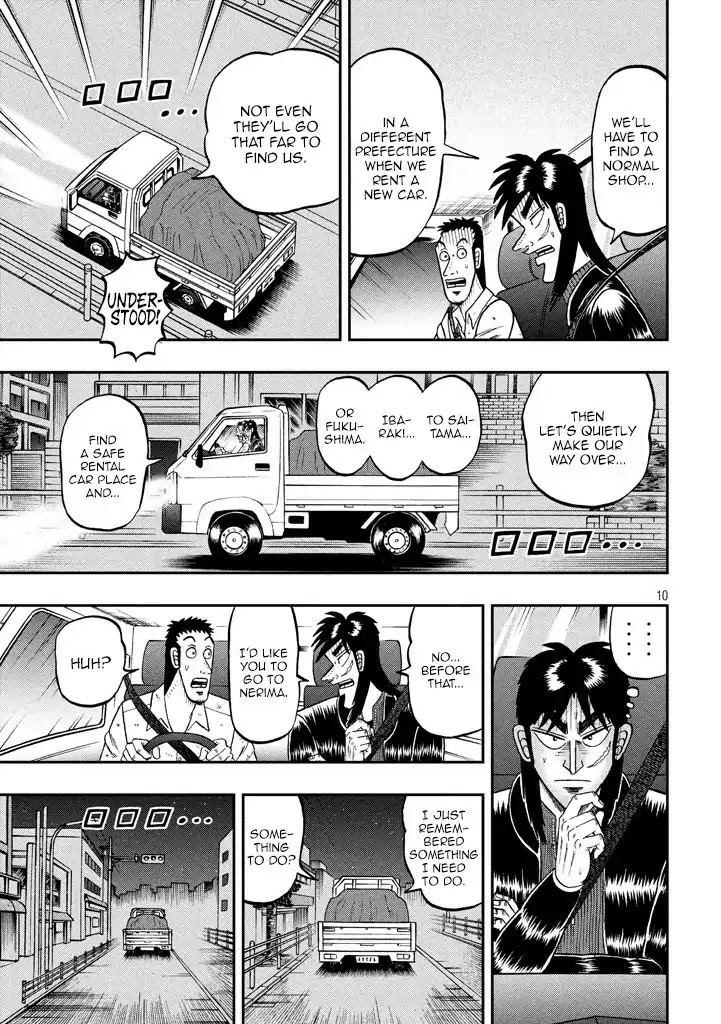 Gambling Outcast Kaiji: The 2.4 Billion Escape Arc - Kaiji Part 6 Chapter 261 page 10 - Chapter 261: Cheers