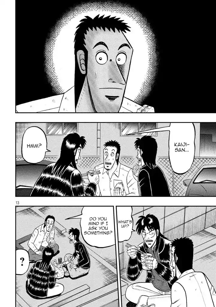 Gambling Outcast Kaiji: The 2.4 Billion Escape Arc - Kaiji Part 6 Chapter 261 page 13 - Chapter 261: Cheers