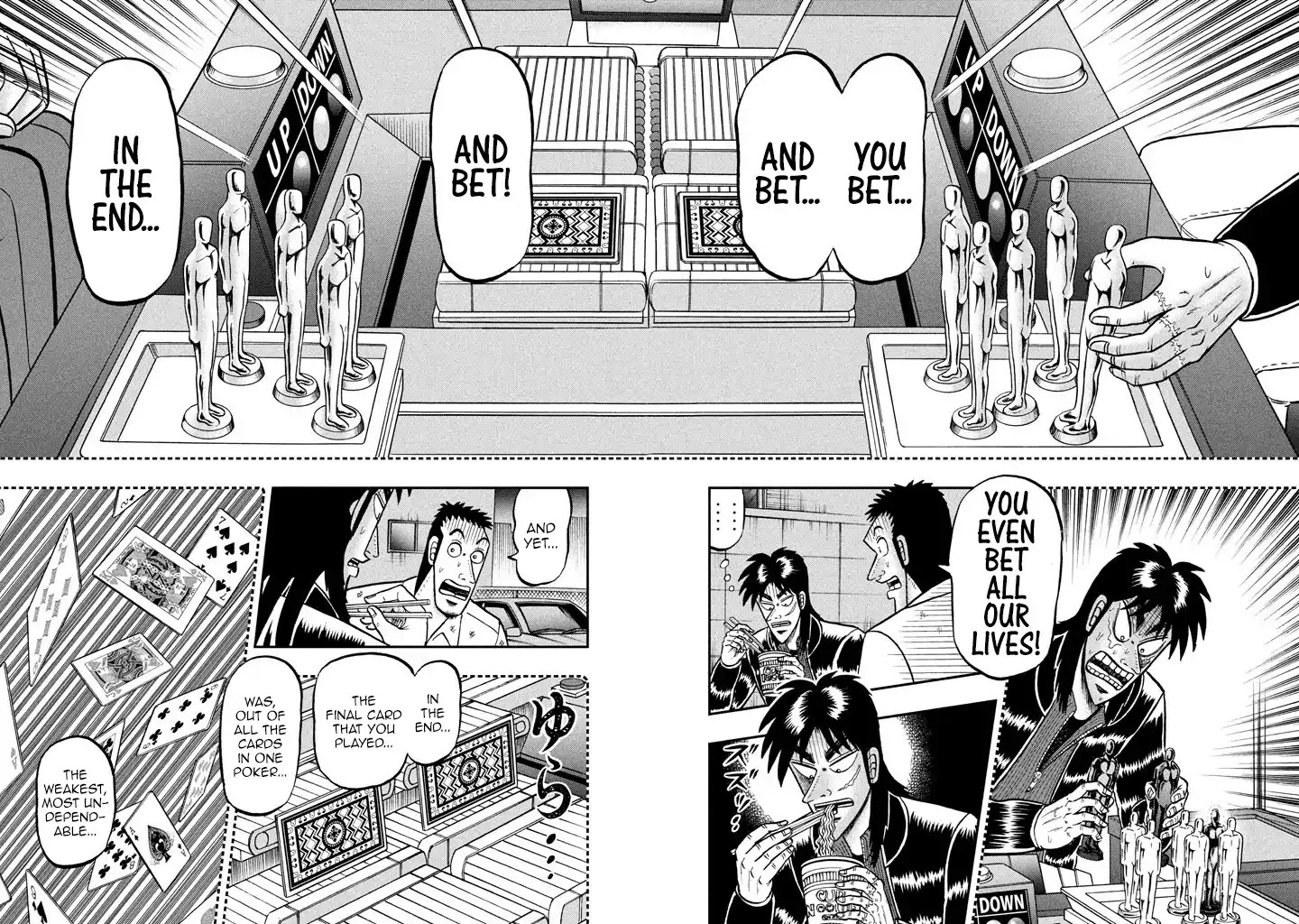Gambling Outcast Kaiji: The 2.4 Billion Escape Arc - Kaiji Part 6 Chapter 261 page 17 - Chapter 261: Cheers
