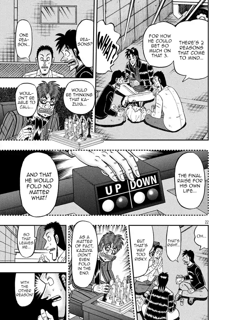 Gambling Outcast Kaiji: The 2.4 Billion Escape Arc - Kaiji Part 6 Chapter 261 page 20 - Chapter 261: Cheers