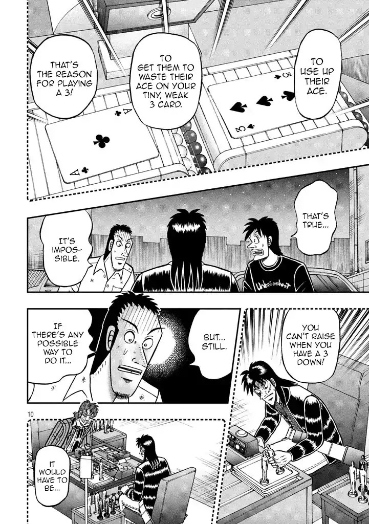 Gambling Outcast Kaiji: The 2.4 Billion Escape Arc - Kaiji Part 6 Chapter 262 page 10 - Chapter 262: Expatiation