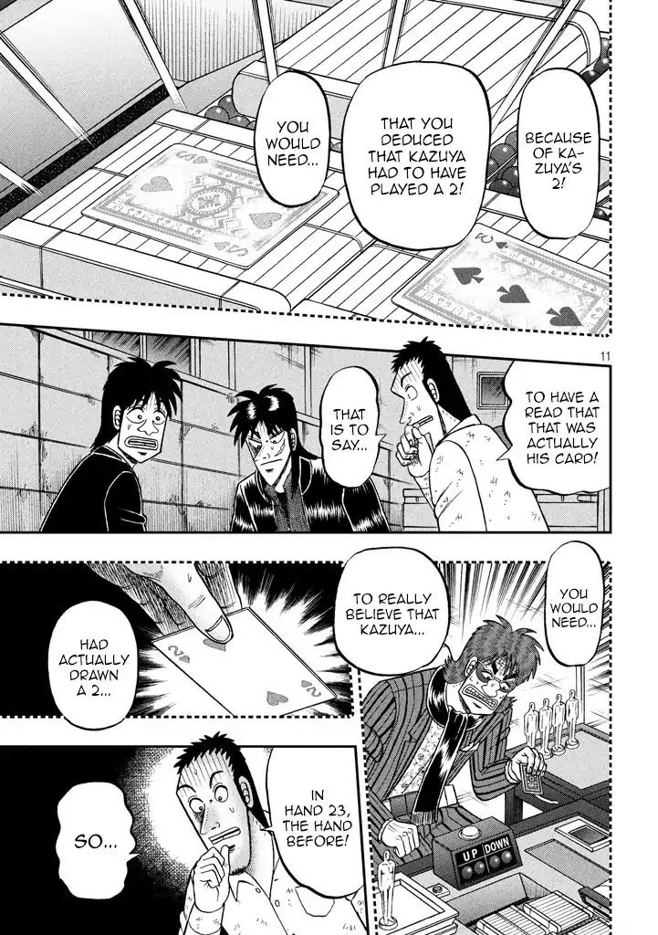 Gambling Outcast Kaiji: The 2.4 Billion Escape Arc - Kaiji Part 6 Chapter 262 page 11 - Chapter 262: Expatiation