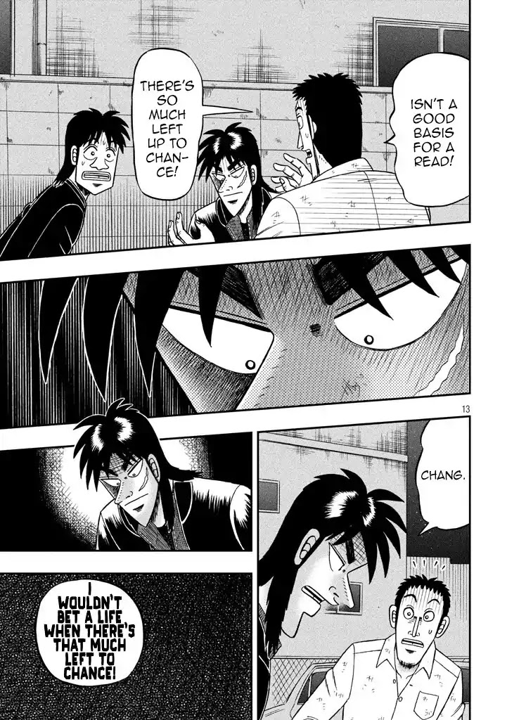 Gambling Outcast Kaiji: The 2.4 Billion Escape Arc - Kaiji Part 6 Chapter 262 page 13 - Chapter 262: Expatiation