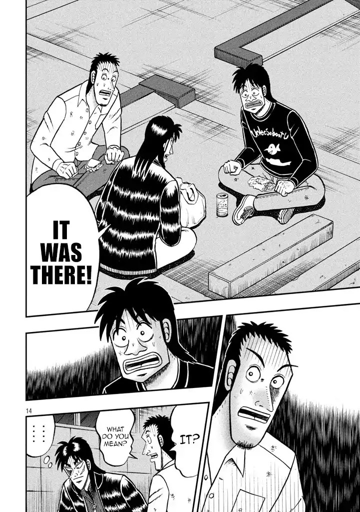 Gambling Outcast Kaiji: The 2.4 Billion Escape Arc - Kaiji Part 6 Chapter 262 page 14 - Chapter 262: Expatiation