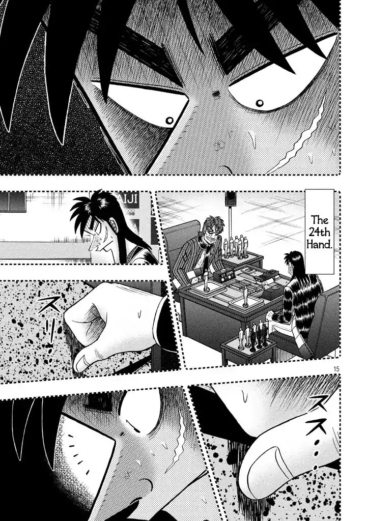 Gambling Outcast Kaiji: The 2.4 Billion Escape Arc - Kaiji Part 6 Chapter 262 page 15 - Chapter 262: Expatiation