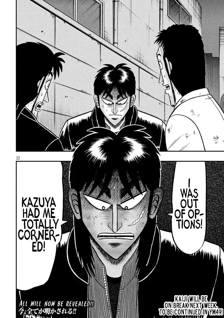 Gambling Outcast Kaiji: The 2.4 Billion Escape Arc - Kaiji Part 6 Chapter 262 page 21 - Chapter 262: Expatiation