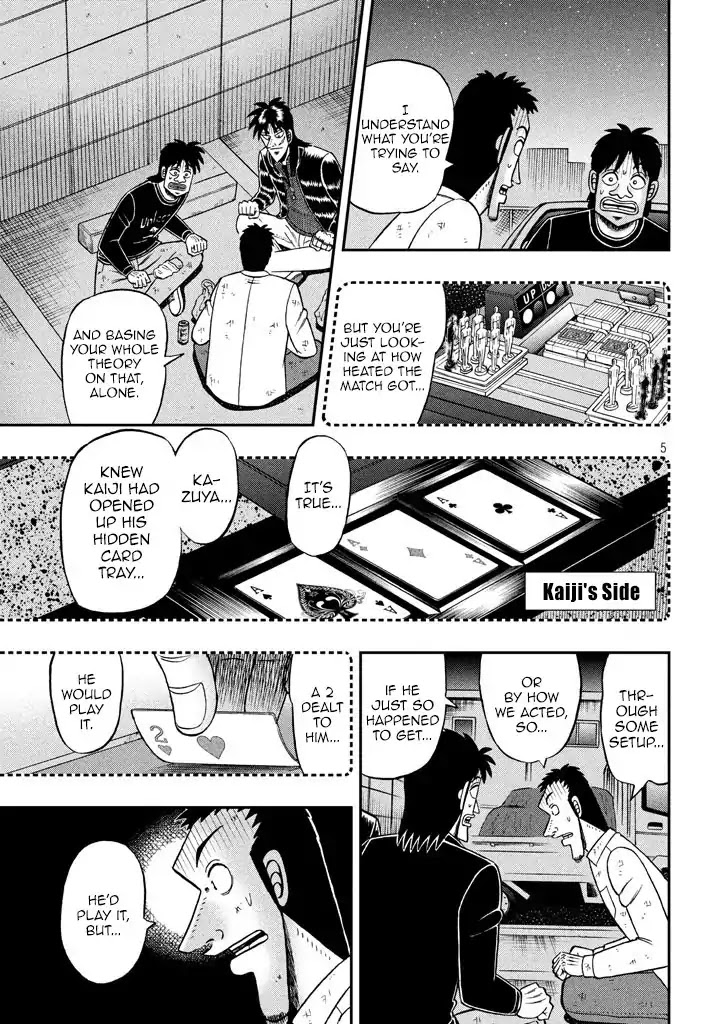Gambling Outcast Kaiji: The 2.4 Billion Escape Arc - Kaiji Part 6 Chapter 262 page 5 - Chapter 262: Expatiation
