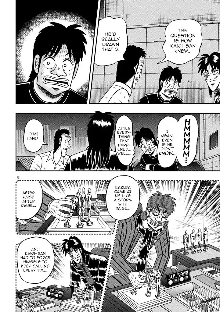 Gambling Outcast Kaiji: The 2.4 Billion Escape Arc - Kaiji Part 6 Chapter 262 page 6 - Chapter 262: Expatiation