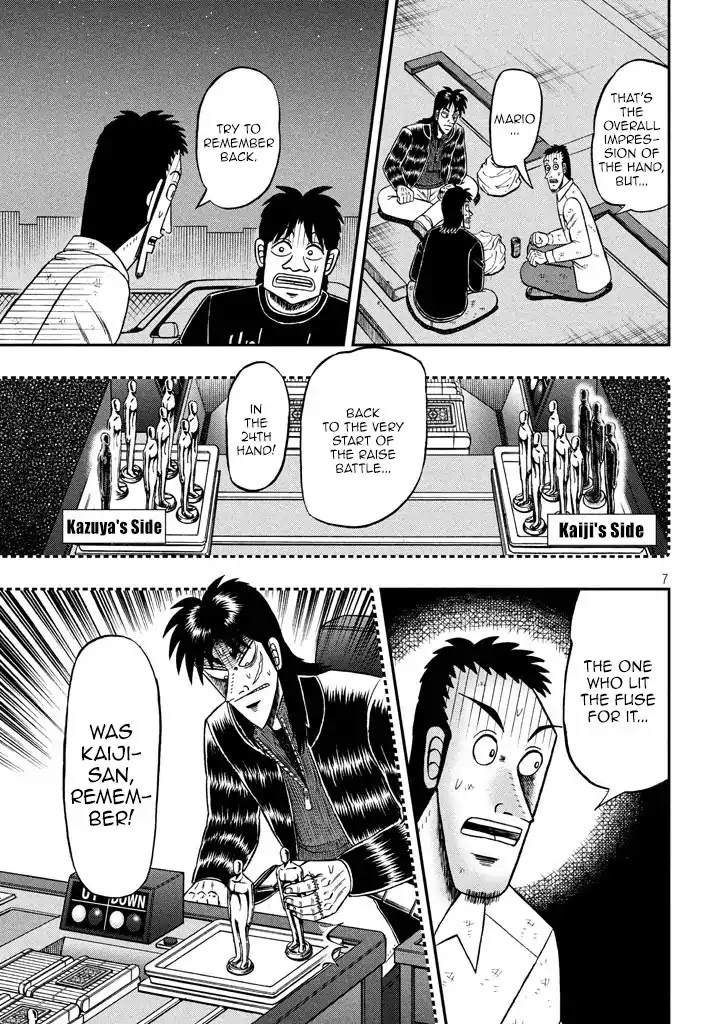 Gambling Outcast Kaiji: The 2.4 Billion Escape Arc - Kaiji Part 6 Chapter 262 page 7 - Chapter 262: Expatiation
