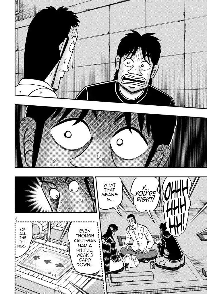 Gambling Outcast Kaiji: The 2.4 Billion Escape Arc - Kaiji Part 6 Chapter 262 page 8 - Chapter 262: Expatiation