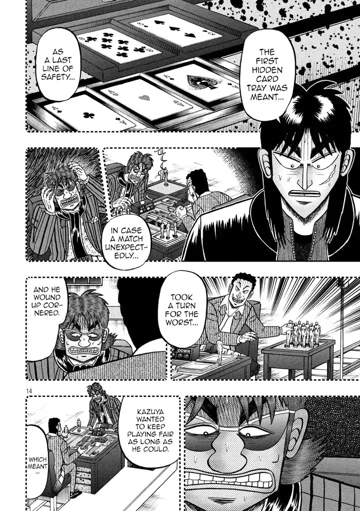 Gambling Outcast Kaiji: The 2.4 Billion Escape Arc - Kaiji Part 6 Chapter 263 page 13 - Chapter 263: Blessing