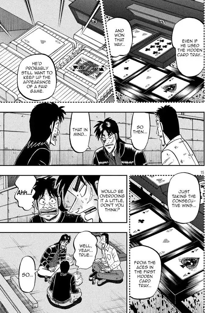 Gambling Outcast Kaiji: The 2.4 Billion Escape Arc - Kaiji Part 6 Chapter 263 page 14 - Chapter 263: Blessing