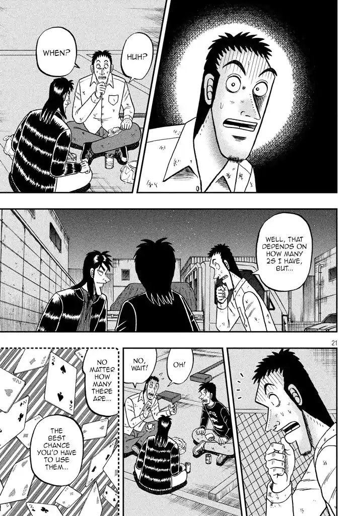 Gambling Outcast Kaiji: The 2.4 Billion Escape Arc - Kaiji Part 6 Chapter 263 page 20 - Chapter 263: Blessing