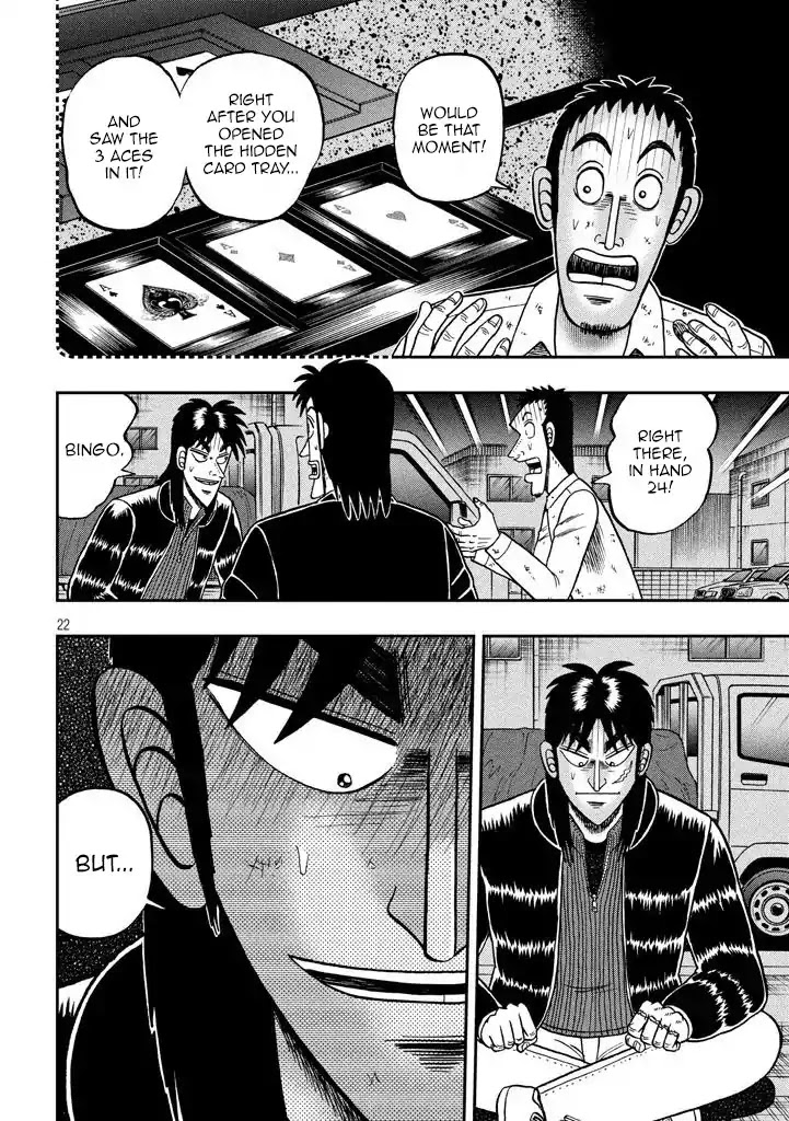 Gambling Outcast Kaiji: The 2.4 Billion Escape Arc - Kaiji Part 6 Chapter 263 page 21 - Chapter 263: Blessing