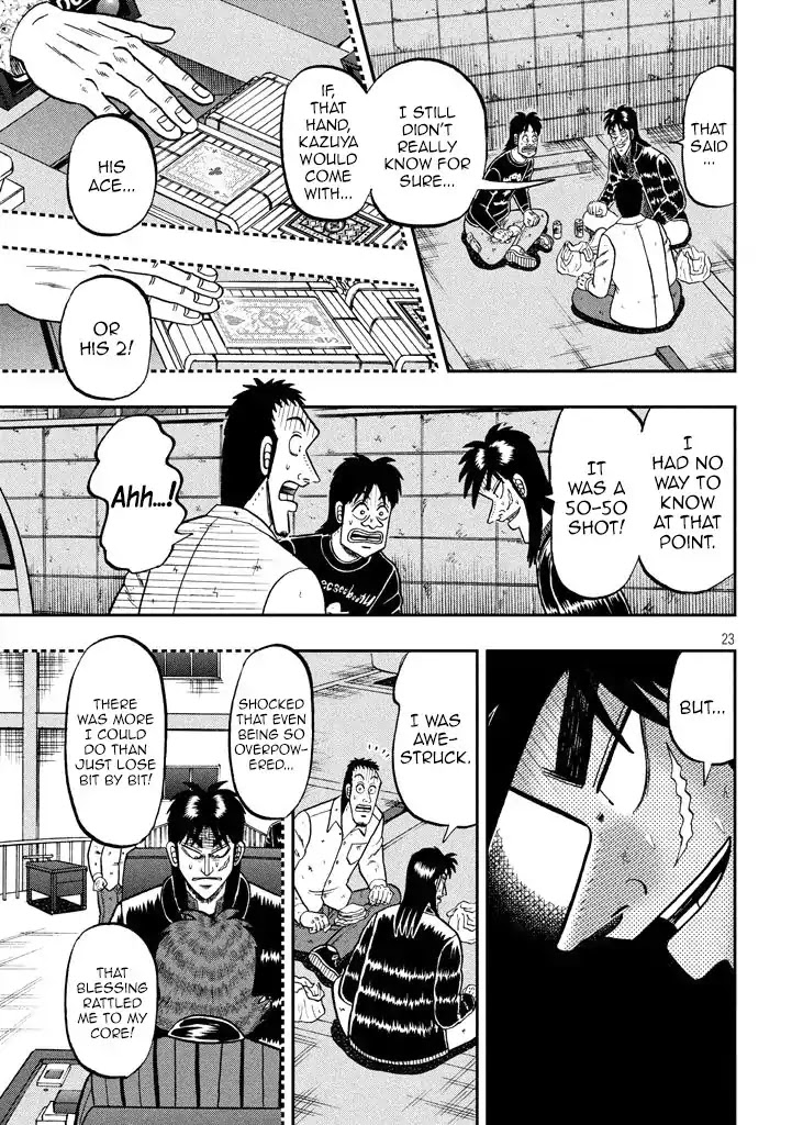 Gambling Outcast Kaiji: The 2.4 Billion Escape Arc - Kaiji Part 6 Chapter 263 page 22 - Chapter 263: Blessing
