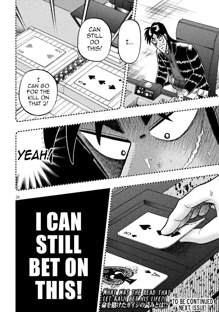 Gambling Outcast Kaiji: The 2.4 Billion Escape Arc - Kaiji Part 6 Chapter 263 page 23 - Chapter 263: Blessing