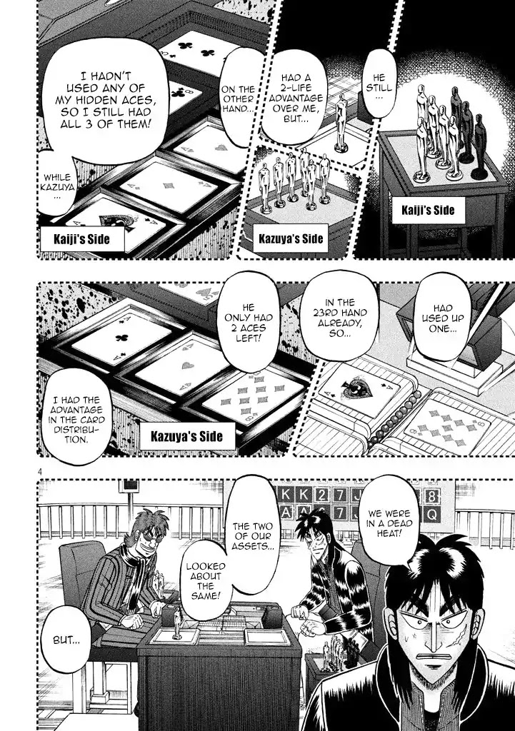 Gambling Outcast Kaiji: The 2.4 Billion Escape Arc - Kaiji Part 6 Chapter 263 page 3 - Chapter 263: Blessing